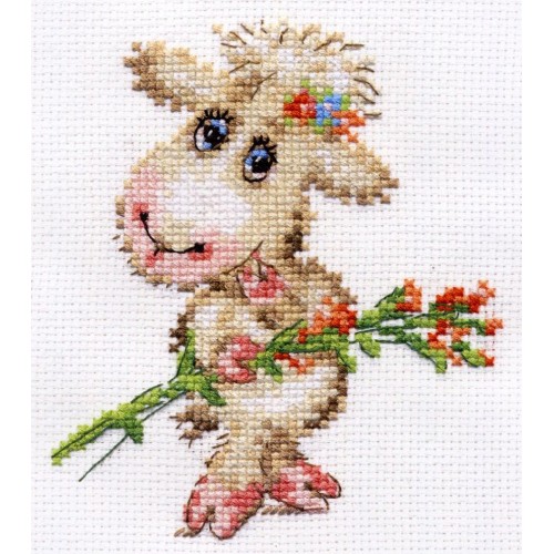 Набор для вышивания 'Алиса' 'Милая овечка', 10*12 см